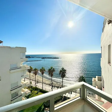 Sea View 1St Line Free Parking Appartement Marbella Buitenkant foto